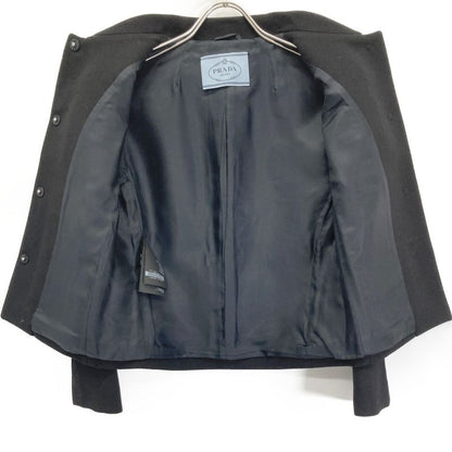 Prada 13 P555a Black Wool Setup 38