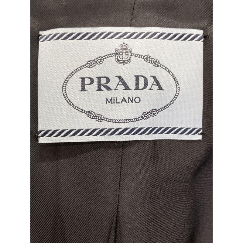 Prada 13 P555a Black Wool Setup 38