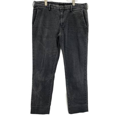 Prada Gepa88 S141 1C5N Dark Gray Zip Fly Straight Pants 48