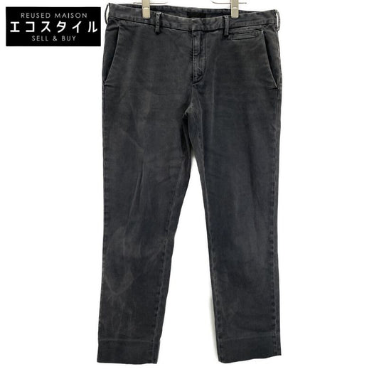 Prada Gepa88 S141 1C5N Dark Gray Zip Fly Straight Pants 48