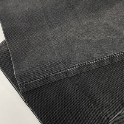 Prada Gepa88 S141 1C5N Dark Gray Zip Fly Straight Pants 48