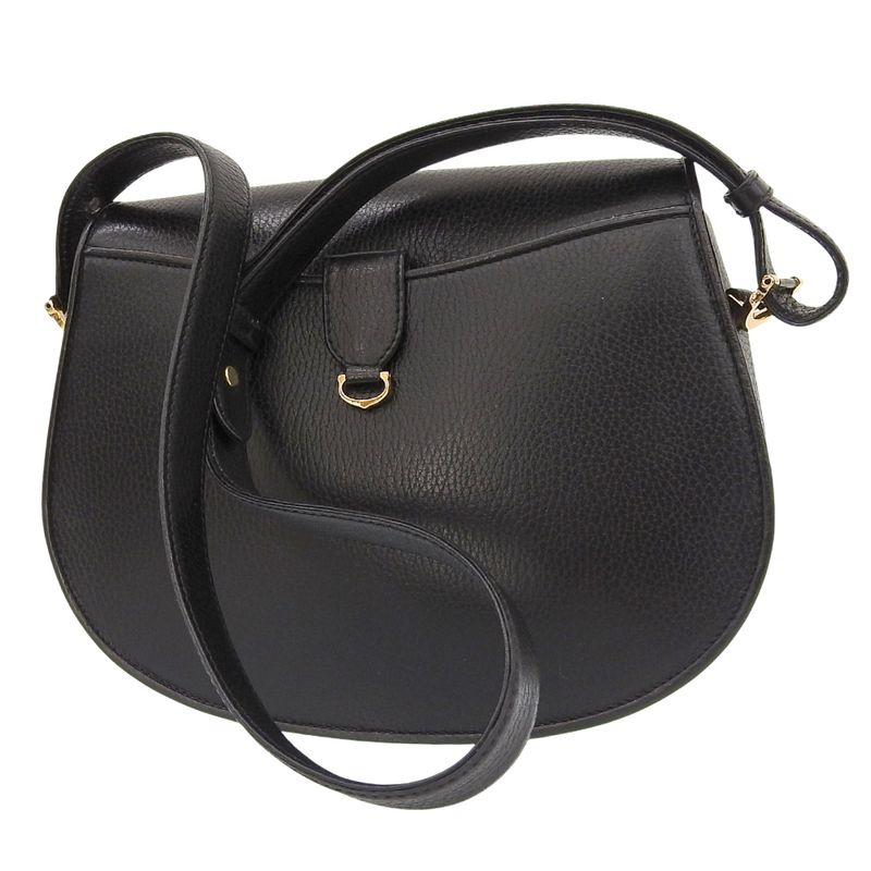 Cartier Must Line C Do Hardware Leather 2way Shoulder Bag Shoulder Crossbody