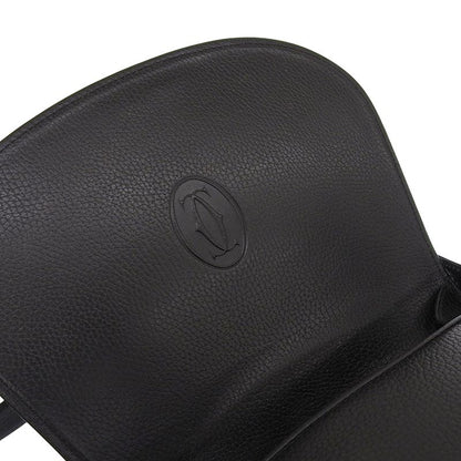 Cartier Must Line C Do Hardware Leather 2way Shoulder Bag Shoulder Crossbody