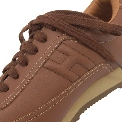 Hermes Current Logo Quick Side H Logo Box Calf Leather Sneakers Shoes 43