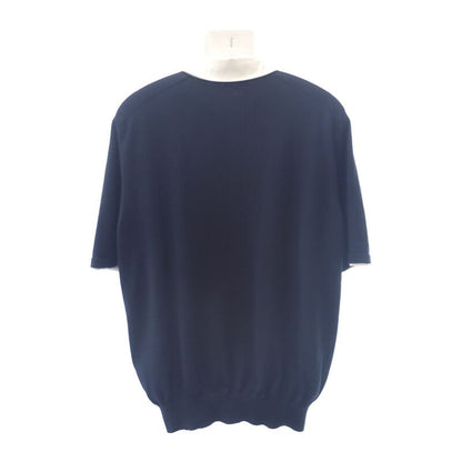 Louis Vuitton Embroidered Short Sleeve 1ahujk Polo Shirt Cotton Black Men's