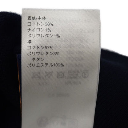 Louis Vuitton Embroidered Short Sleeve 1ahujk Polo Shirt Cotton Black Men's