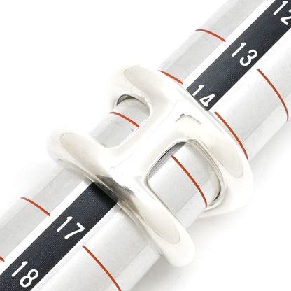 Hermes Ring Osmoz GM Silver 925 Silver #55(jp15) Accessories Ag925 H Motif #15