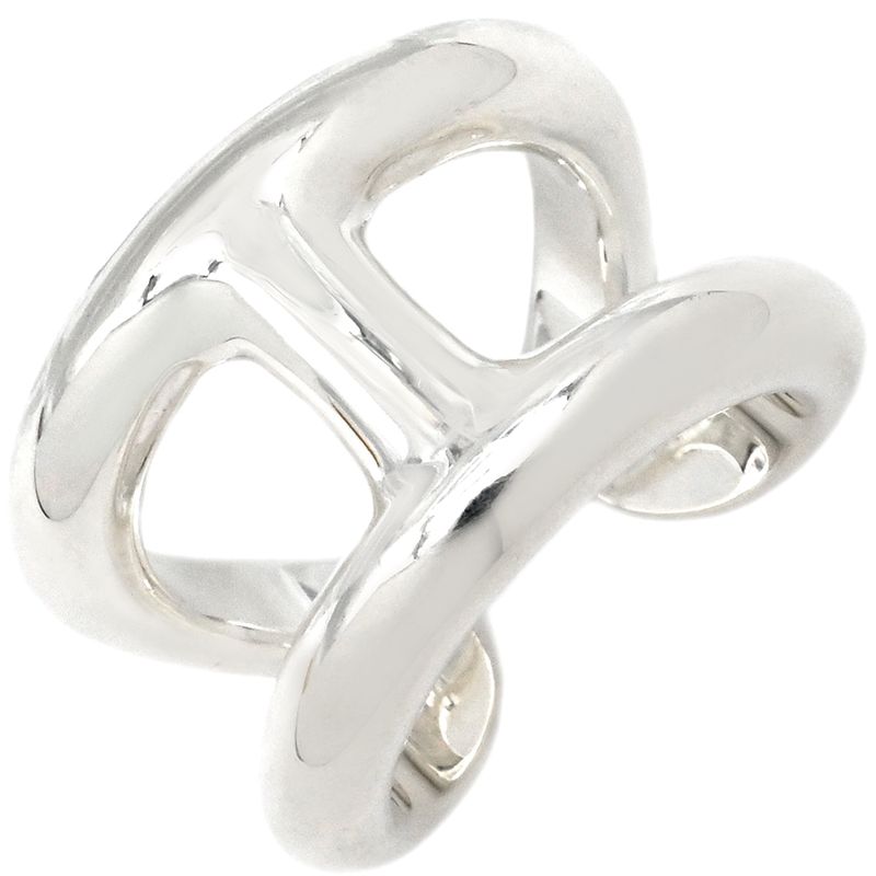 Hermes Ring Osmoz GM Silver 925 Silver #55(jp15) Accessories Ag925 H Motif #15