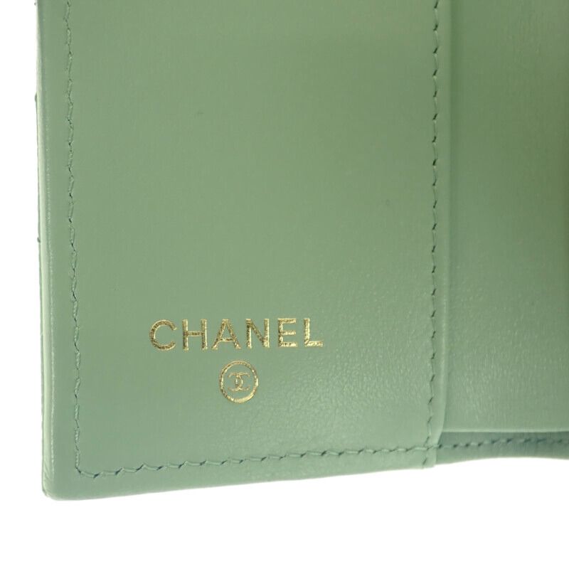 Chanel Classic Small Flap Wallet Ap0230 Trifold Wallet Compact Wallet Caviar