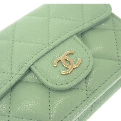 Chanel Classic Small Flap Wallet Ap0230 Trifold Wallet Compact Wallet Caviar