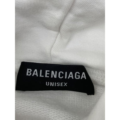 Balenciaga 674988 White Pullover Hoodie Ⅿ