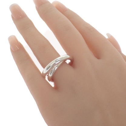 Hermes Vertige 13 No 54 H104261b Ring 2 Rings Silver 925 Ladies Men Unisex [A