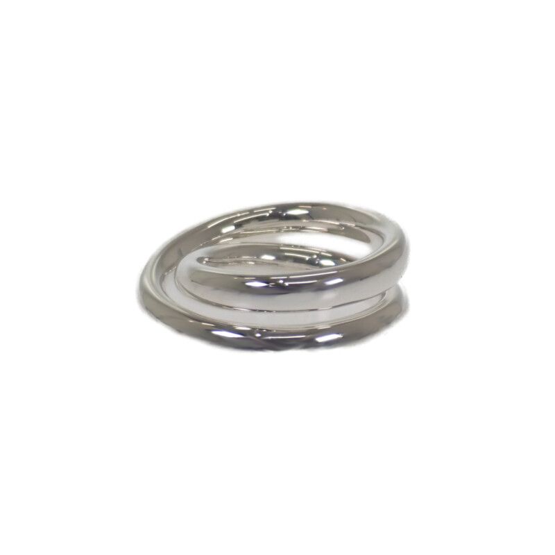 Hermes Vertige 13 No 54 H104261b Ring 2 Rings Silver 925 Ladies Men Unisex [A