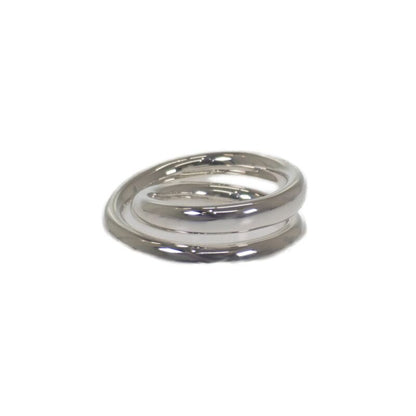 Hermes Vertige 13 No 54 H104261b Ring 2 Rings Silver 925 Ladies Men Unisex [A