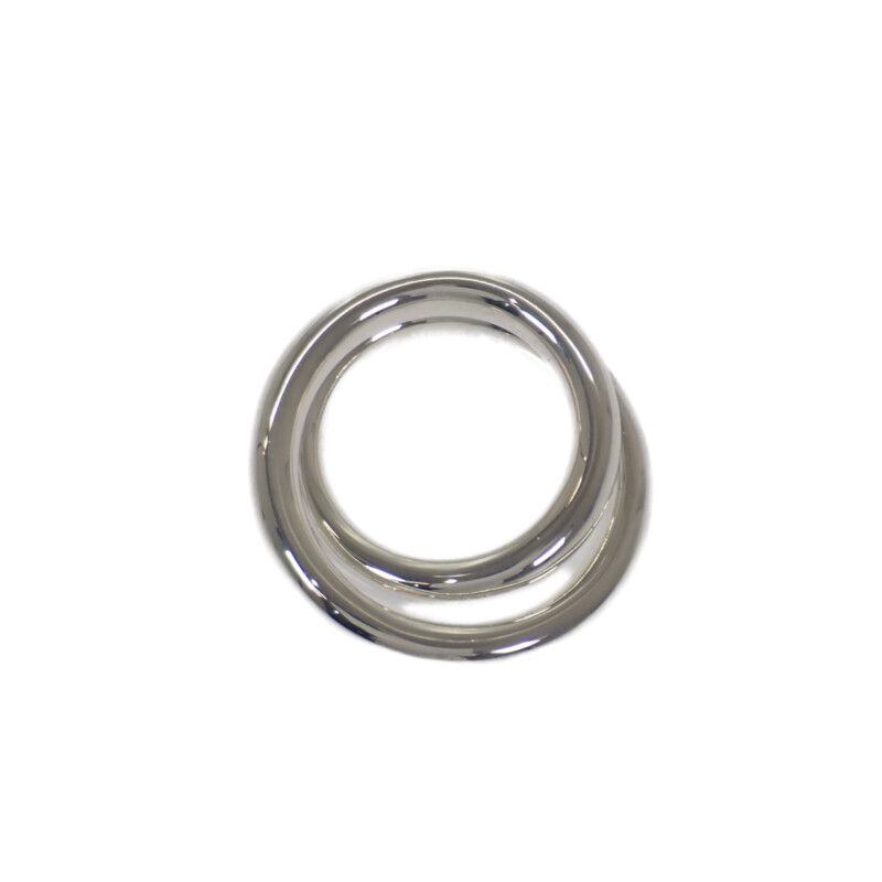 Hermes Vertige 13 No 54 H104261b Ring 2 Rings Silver 925 Ladies Men Unisex [A
