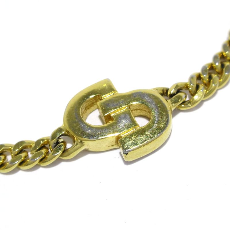 DIOR Christian Dior Bracelet - Gold CD Motif