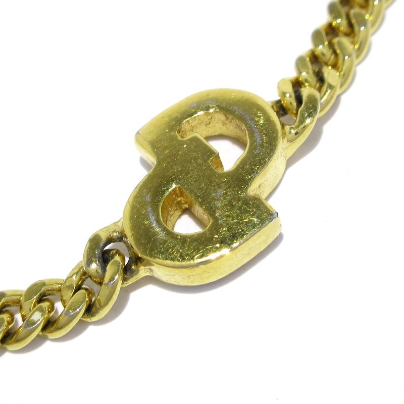DIOR Christian Dior Bracelet - Gold CD Motif