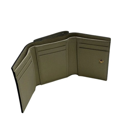 2615 Gucci Embossed Logo Wallet Trifold Wallet 731694 Ivory Pre-Owned