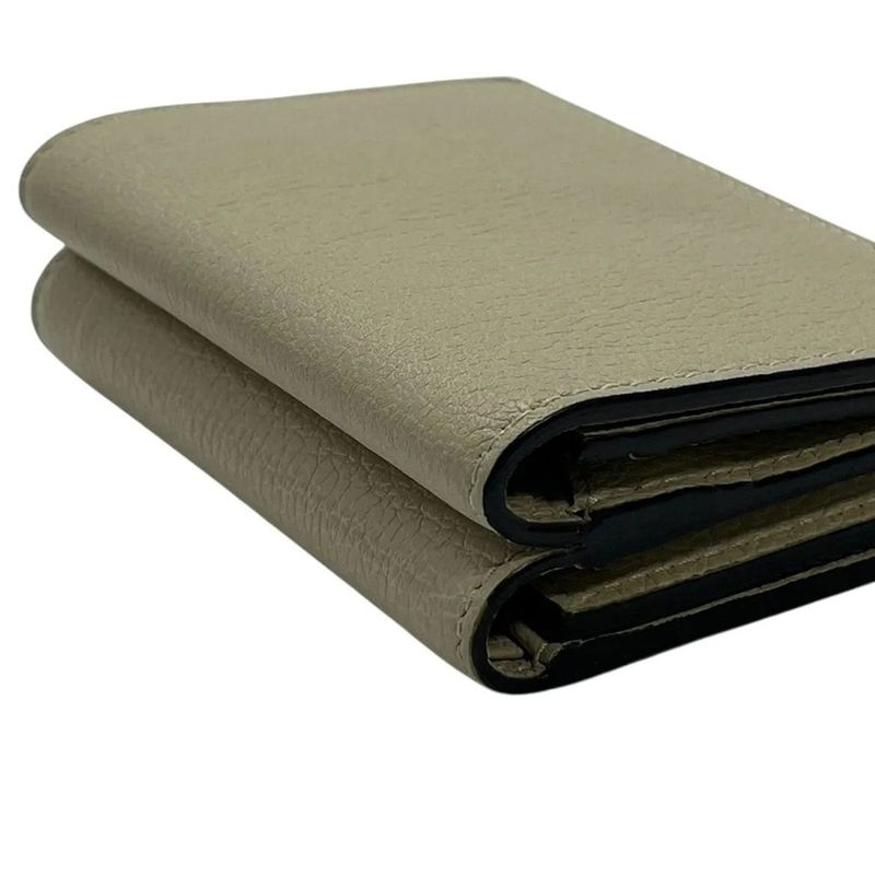 2615 Gucci Embossed Logo Wallet Trifold Wallet 731694 Ivory Pre-Owned