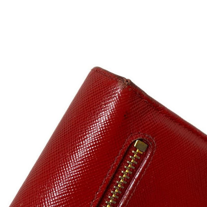 Prada Long Wallet - Red Ribbon Leather
