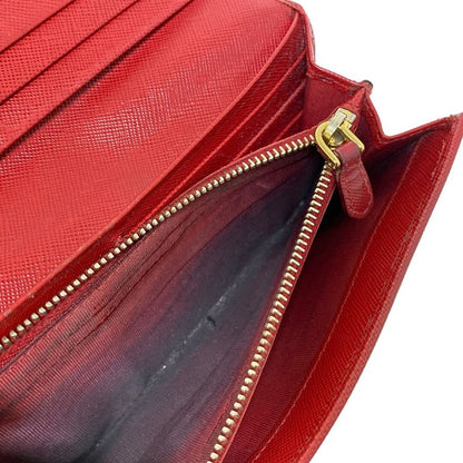 Prada Long Wallet - Red Ribbon Leather