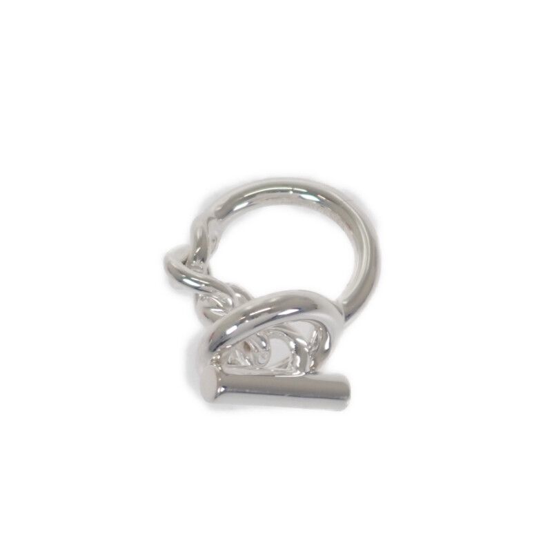 Hermes Croisette 10.5 52 Ring Silver 925 Ladies Men Unisex Gift [grade A