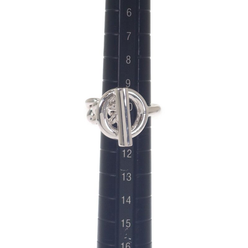 Hermes Croisette 10.5 52 Ring Silver 925 Ladies Men Unisex Gift [grade A