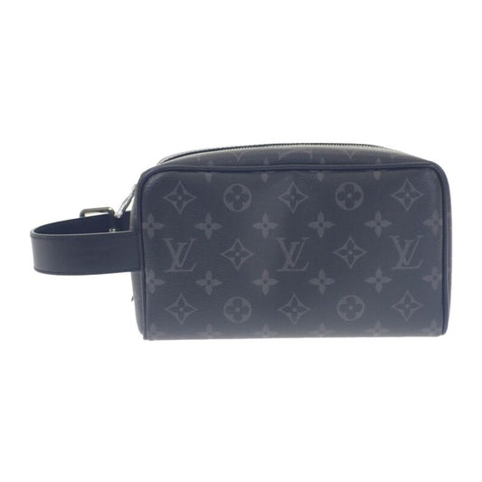 Louis Vuitton Locker Dop Kit M83113 Clutch Bag Monogram - Eclipse Blackish