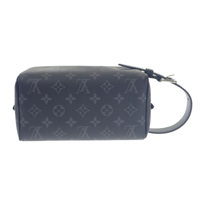 Louis Vuitton Locker Dop Kit M83113 Clutch Bag Monogram - Eclipse Blackish