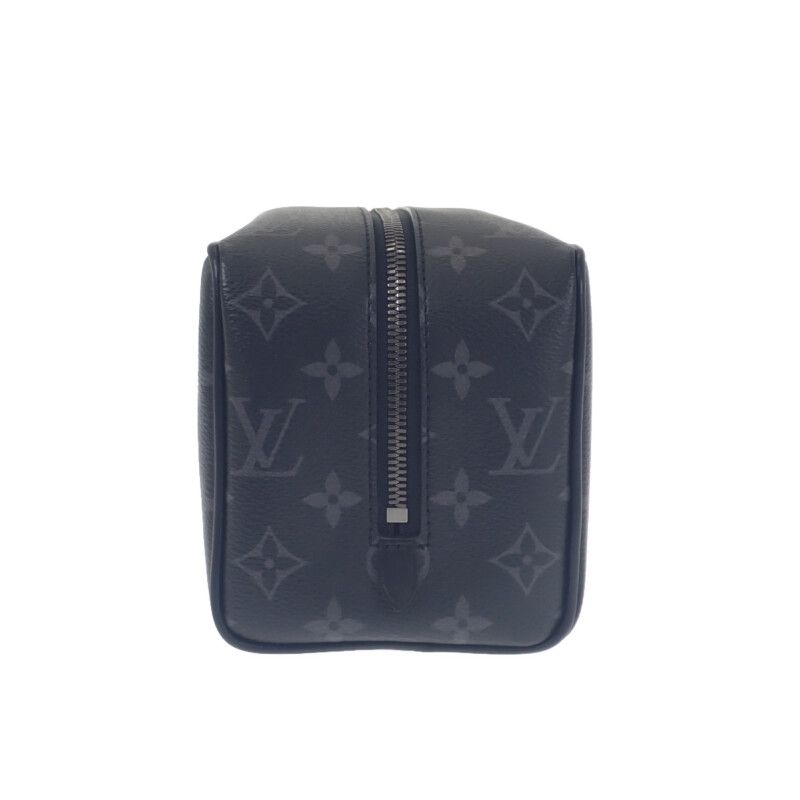 Louis Vuitton Locker Dop Kit M83113 Clutch Bag Monogram - Eclipse Blackish