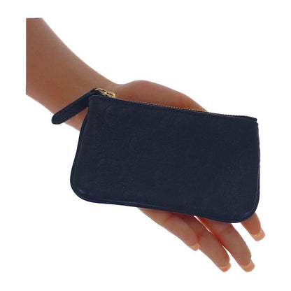 Gucci GG Emblem Key Pouch 815891 Aaeem 1000 Key Case GG Grain Leather Black