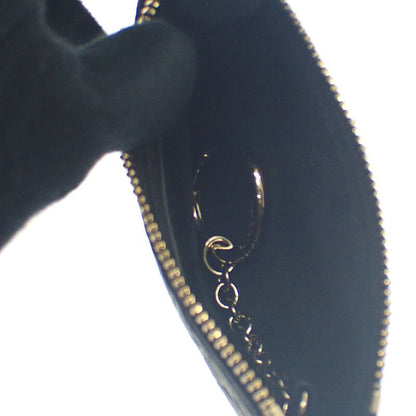 Gucci GG Emblem Key Pouch 815891 Aaeem 1000 Key Case GG Grain Leather Black