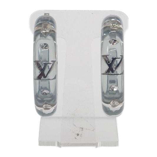 Louis Vuitton Earrings - LV Sparks M02817 Hoop Earrings Resin Strass Blue