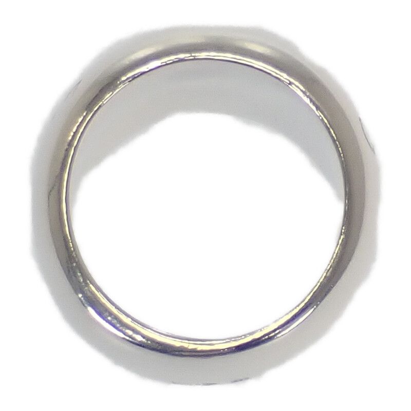 Chanel Logo No 14 Ring Ag925 Silver 925 Women's Accessories Simple Stylish [AB