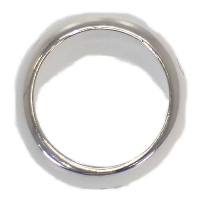Chanel Logo No 14 Ring Ag925 Silver 925 Women's Accessories Simple Stylish [AB