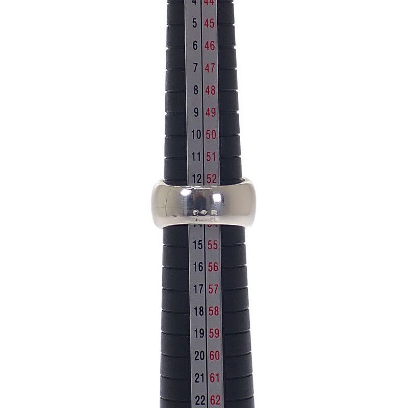 Chanel Logo No 14 Ring Ag925 Silver 925 Women's Accessories Simple Stylish [AB