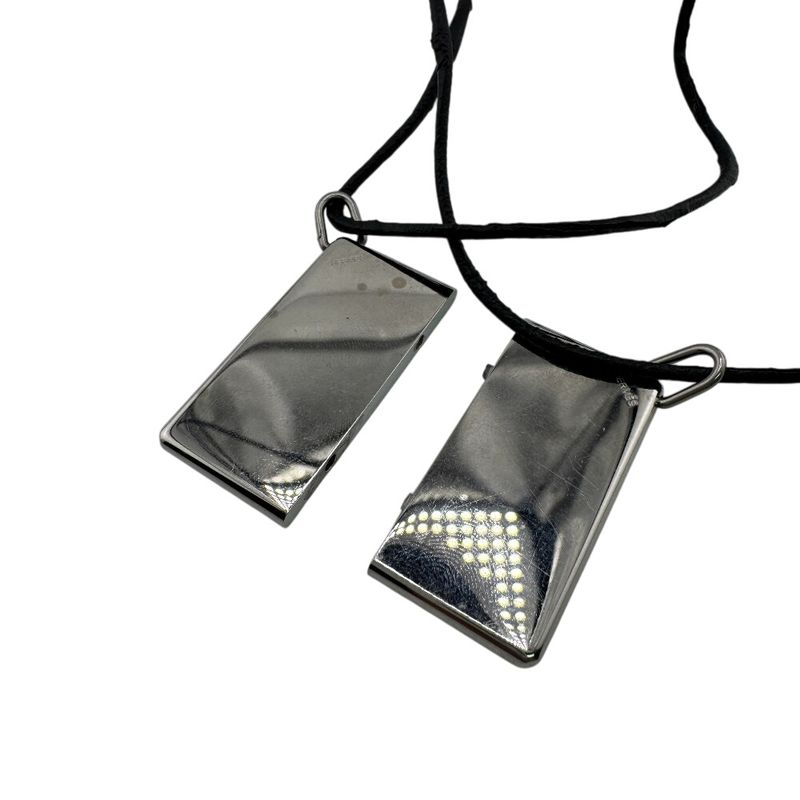Hermes Pair Necklace Symbol Necklace Silver Unisex