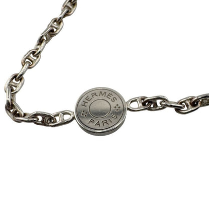 Hermes Chaine D'ancre Necklace Silver Unisex