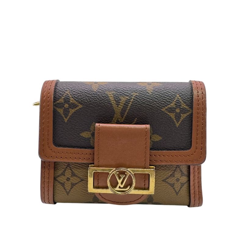 Louis Vuitton M68725 Compact Wallet Portefeuille Dauphine Compact Trifold