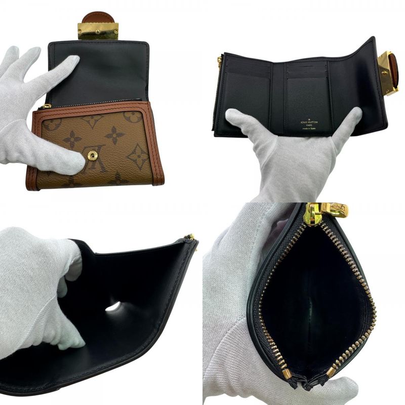 Louis Vuitton M68725 Compact Wallet Portefeuille Dauphine Compact Trifold