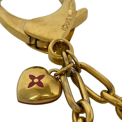 Louis Vuitton Key Holder (charm ) Monogram Bijoux Sac Cool M65759 Pink Gold And