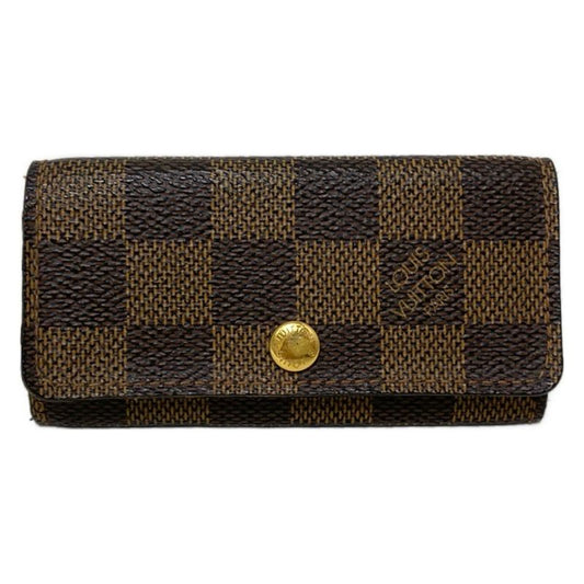 Louis Vuitton Key Case Damier Multicles 4 N62631 Ebène