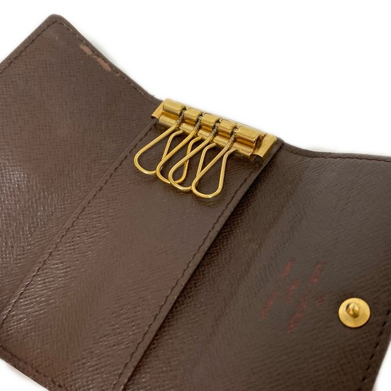 Louis Vuitton Key Case Damier Multicles 4 N62631 Ebène
