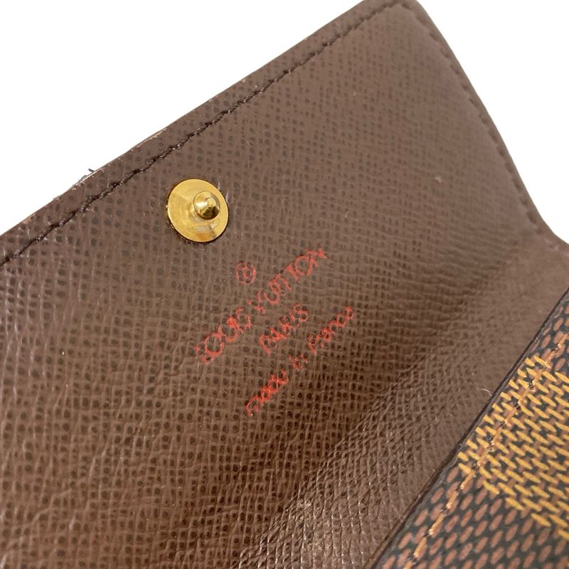 Louis Vuitton Key Case Damier Multicles 4 N62631 Ebène