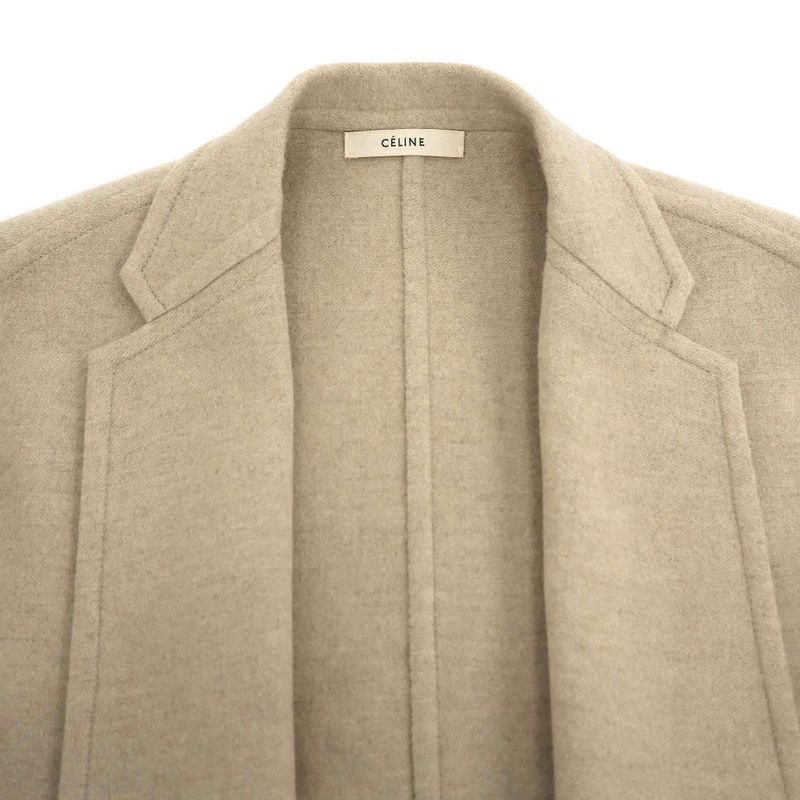 Celine by Phoebe Philo Celine Phoebe Philo Egg Crombie Cashmere Coat 2 8h13