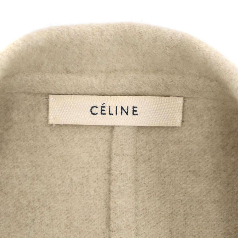Celine by Phoebe Philo Celine Phoebe Philo Egg Crombie Cashmere Coat 2 8h13