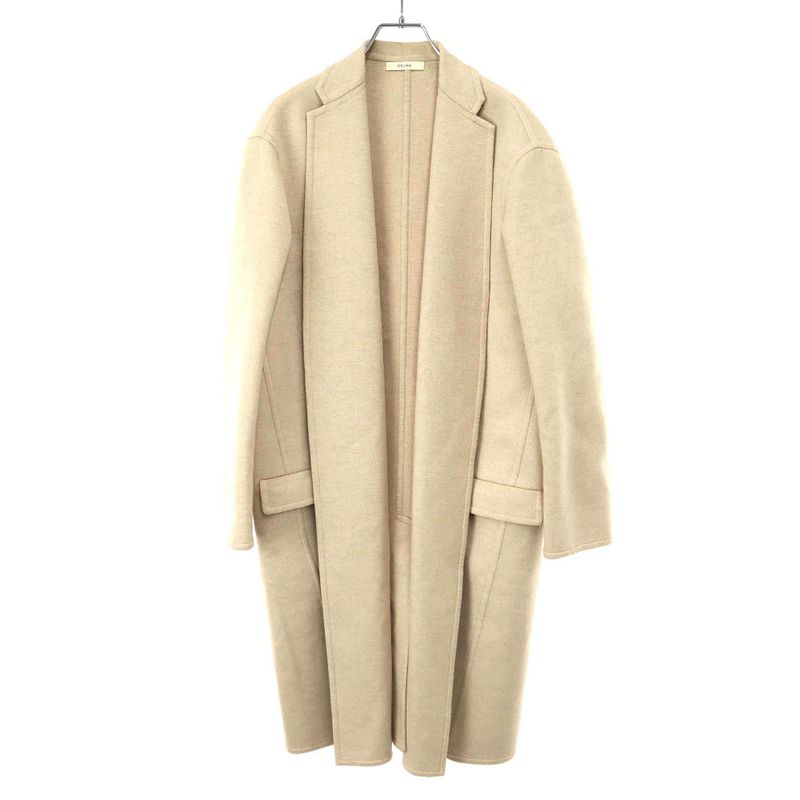 Celine by Phoebe Philo Celine Phoebe Philo Egg Crombie Cashmere Coat 2 8h13
