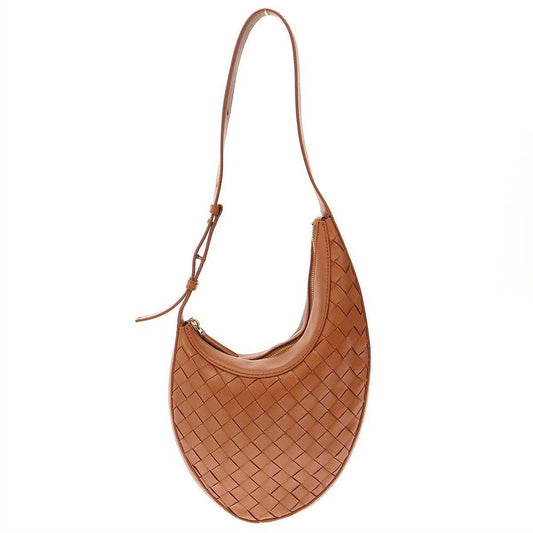 Bottega Veneta Drop Small Hobo Bag Intrecciato Small Hobo Bag Brown