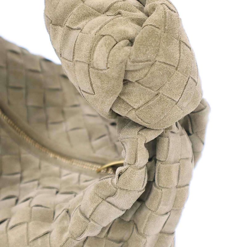 Bottega Veneta Teen Jodie Bag Teen Jodie Suede Bag Khaki