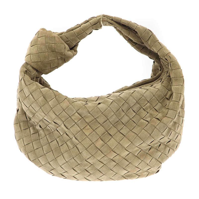 Bottega Veneta Teen Jodie Bag Teen Jodie Suede Bag Khaki